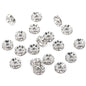 50pcs/lot  Crystal Round Loose Spacer Beads for DIY Making Bracelet Necklace Accessories - Hiccupzz