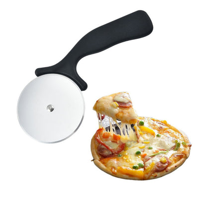 Stainless Steel Pizza Cutters Pastry Roller Cutter Pizza Knife Cookie Cake Roller Wheel Scissor Bakeware Kitchen Accessories - Hiccupzz