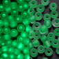 600pcs 3mm Luminous Glass Seed Beads Glow In The Dark  for DIY Jewelry Marking - Hiccupzz