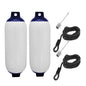 2pcs Boat Inflatable Bumper Fender Marine Bumper Fender Anti-crash Buoy Yacht Docking Mooring Shield Protection - Hiccupzz