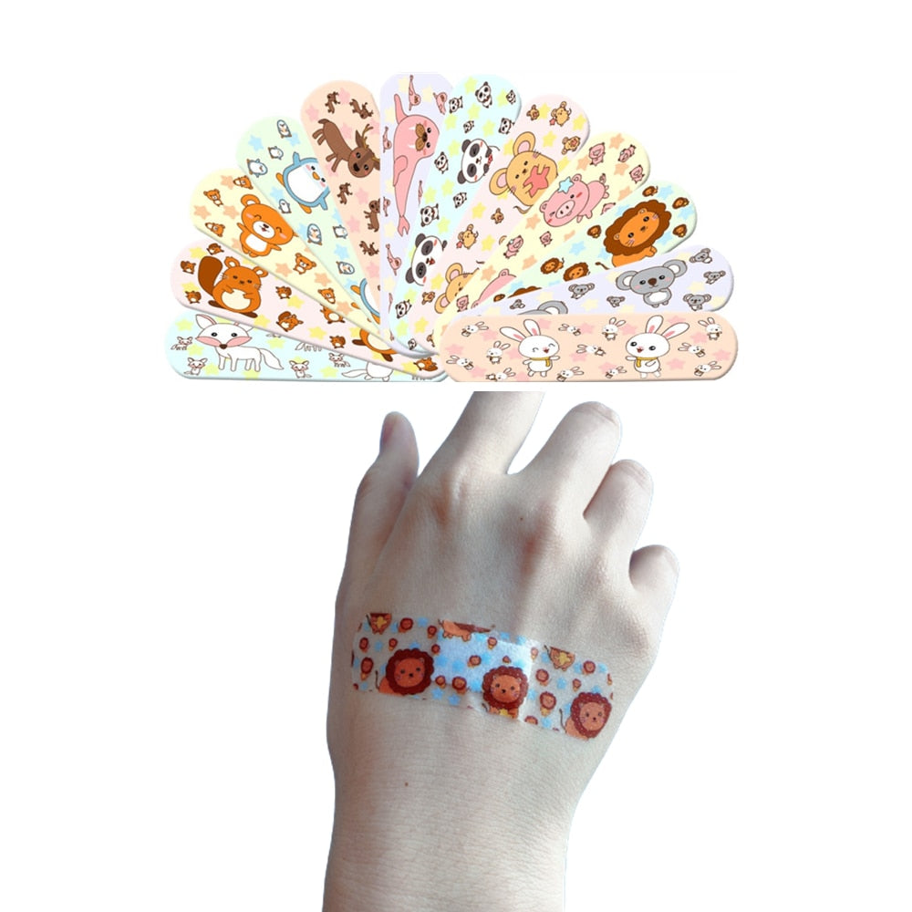 100/120/160pcs Waterproof Cute Cartoon Band Aid