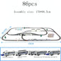 Electric High Speed Train Model Railway Track Harmony Rail Toy DIY Set - Hiccupzz