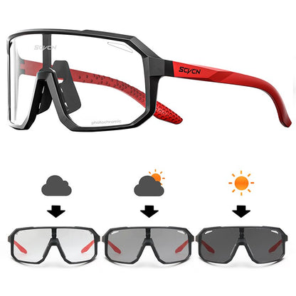 Cycling Glasses Photochromic Sunglasses for Men and Women - Hiccupzz
