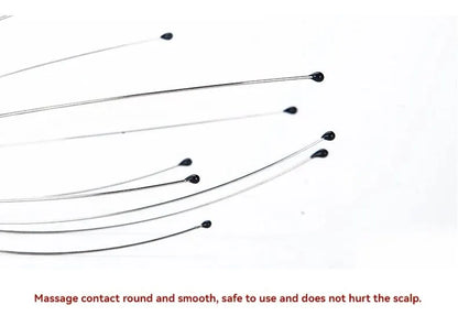 Octopus Head Massager - Stainless Steel Scalp Scratcher and Brain Massage Claw for Relaxation and Itch Relief