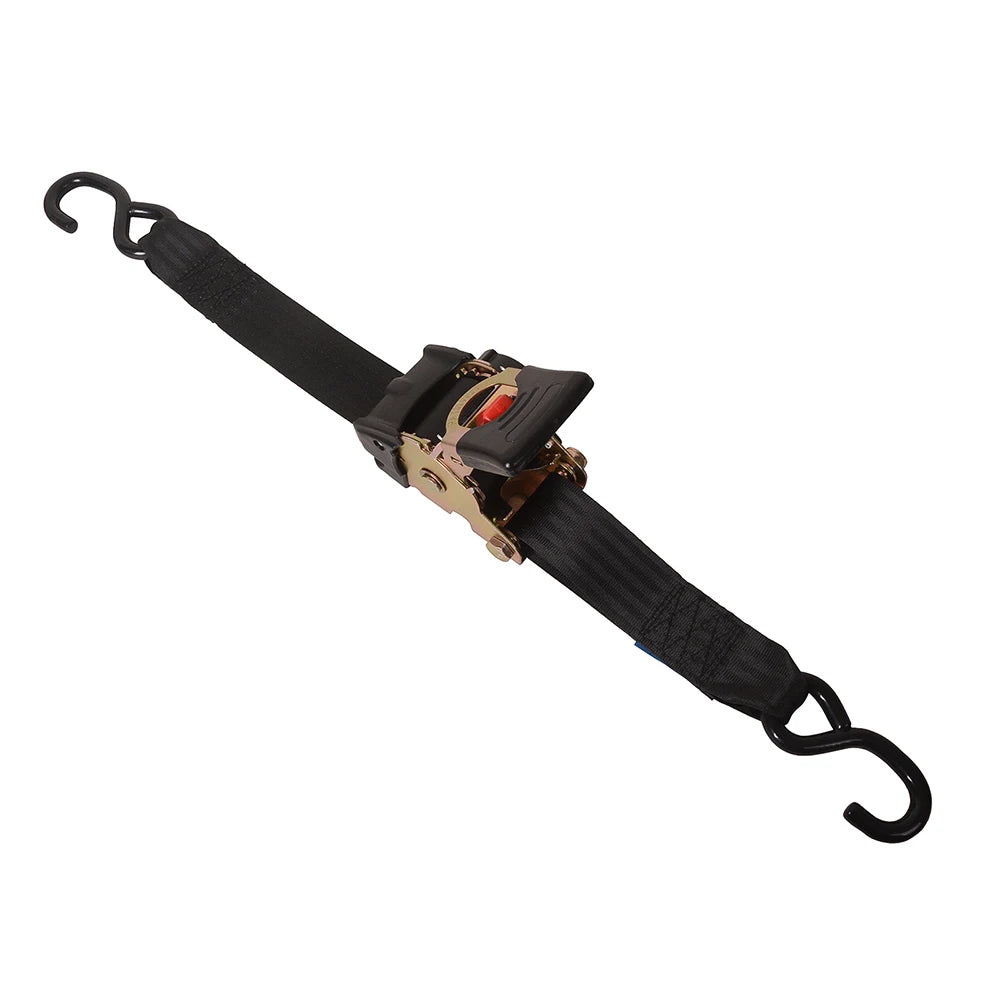 Universal Auto-Retractable Tie-Down Belts with S-Hooks