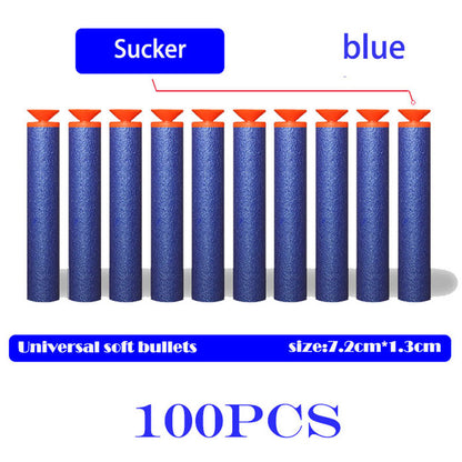 Soft Hollow Round Head Sucker Refill Darts Bullets for Nerf EVA Military Guns for Children - Hiccupzz