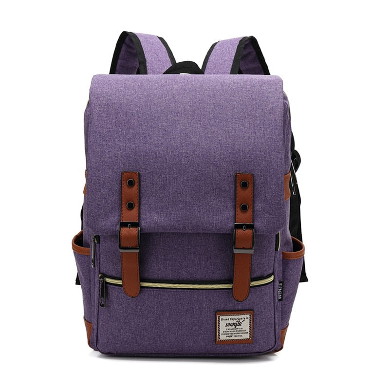 Vintage 16 inch Laptop Backpack for Unisex