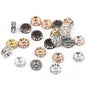 50pcs/lot  Crystal Round Loose Spacer Beads for DIY Making Bracelet Necklace Accessories - Hiccupzz