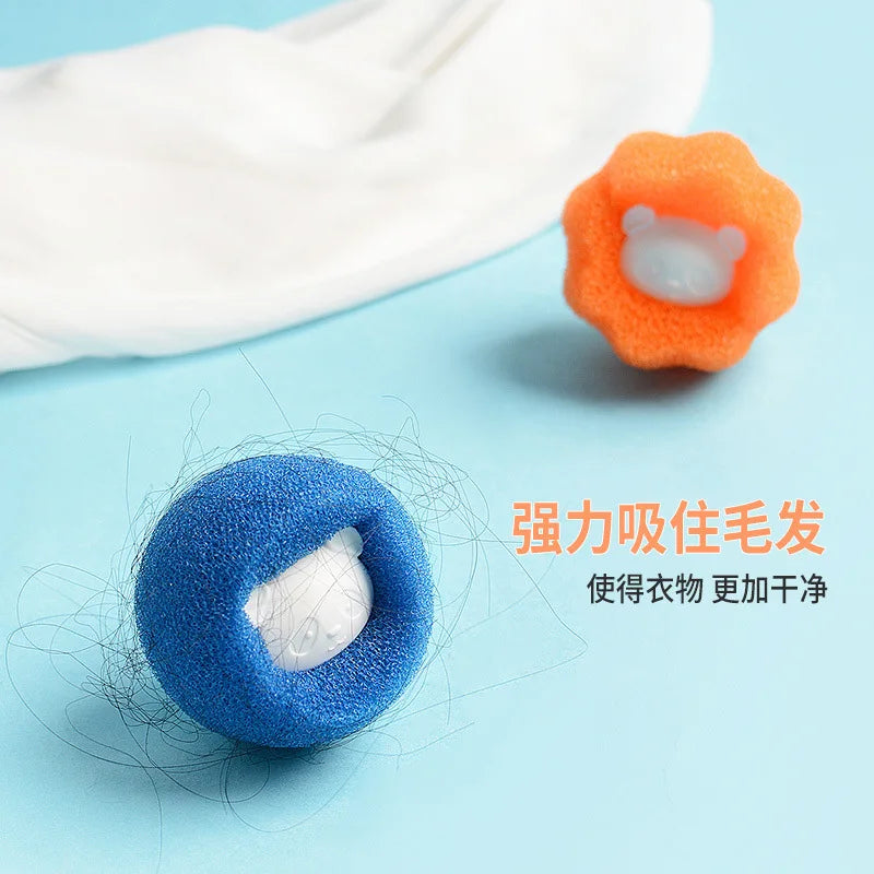 Reusable Pet Hair Remover Ball – Wool Sticker & Lint Catcher for Laundry, Cat Hair Remover, Washing Machine Filter Cleaning Tool