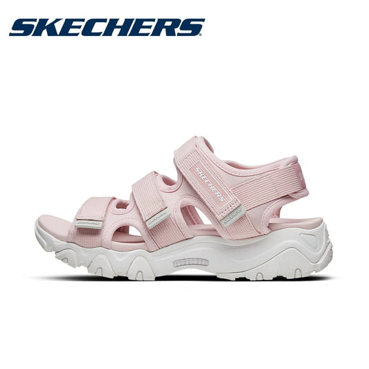 Skechers Women's Summer Platform Sandals - Open Toe, Thick Bottom Casual Beach Shoes