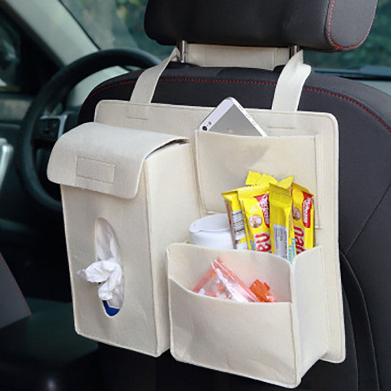 Car Back Seat Storage Bag Organizer