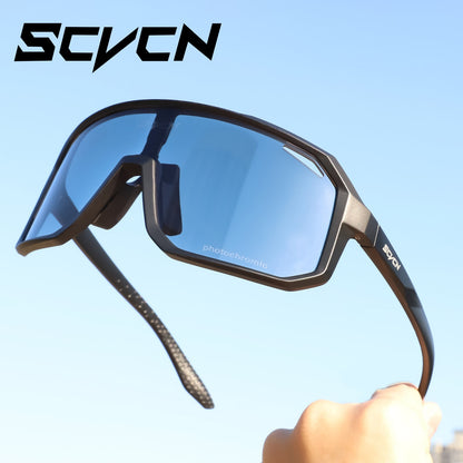 Cycling Glasses Photochromic Sunglasses for Men and Women - Hiccupzz