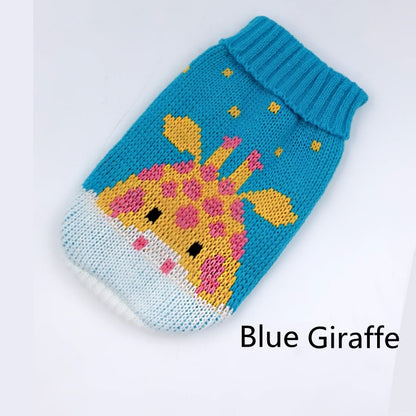 Warm Dog Clothes for Small Dog Coats Jacket Winter Clothes for Dogs Cats Clothing Chihuahua Cartoon Pet Sweater Costume Apparels - Hiccupzz