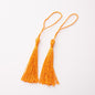 20pcs 80mm Bookmarks Hanging Rope Silk Tassel For Craft DIY Key Chain, Earring Hooks, Pendant, Jewelry Making - Hiccupzz
