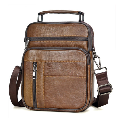 Men Genuine Leather Shoulder Bag - Hiccupzz