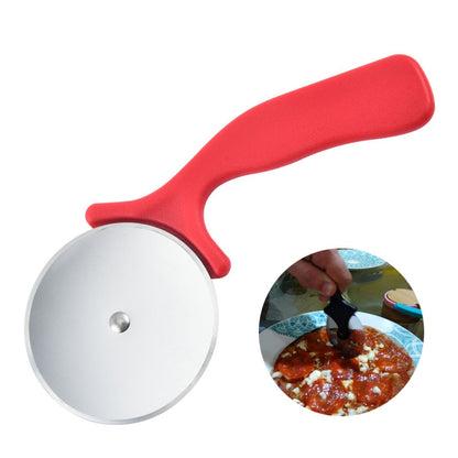 Stainless Steel Pizza Cutters Pastry Roller Cutter Pizza Knife Cookie Cake Roller Wheel Scissor Bakeware Kitchen Accessories - Hiccupzz
