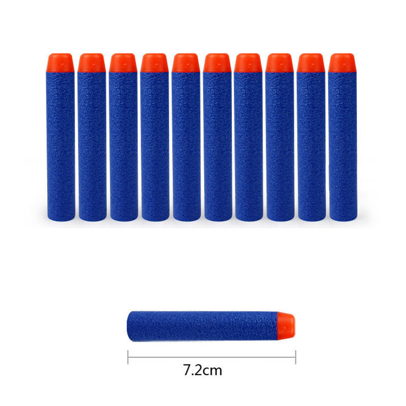 Soft Hollow Round Head Sucker Refill Darts Bullets for Nerf EVA Military Guns for Children