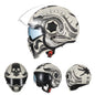 Modular Motorcycle  Full Face Helmet  DOT ECE Approved - Hiccupzz