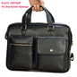 Genuine Leather Handbag Large Business Travel - Hiccupzz