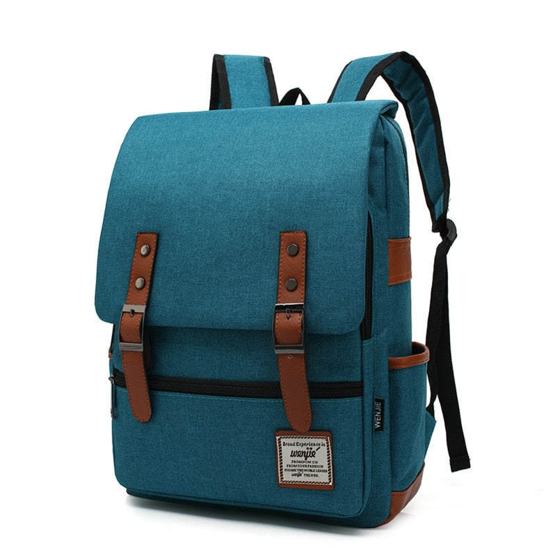 Vintage 16 inch Laptop Backpack for Unisex