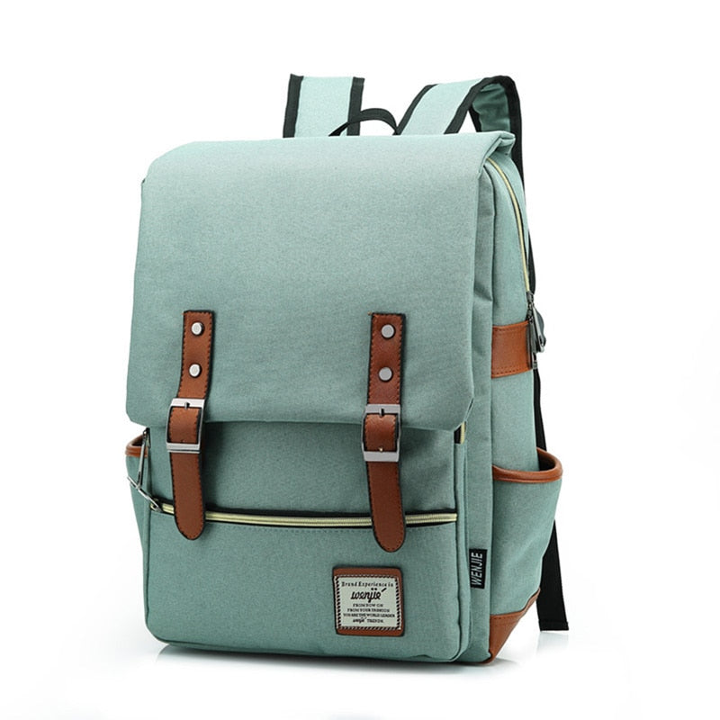 Vintage 16 inch Laptop Backpack for Unisex