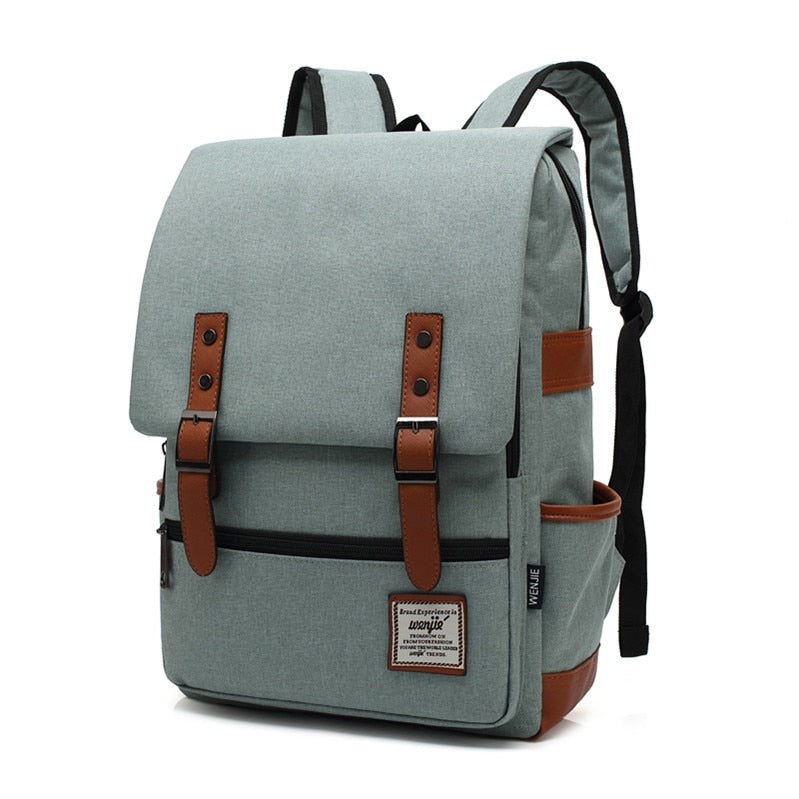 Vintage 16 inch Laptop Backpack for Unisex