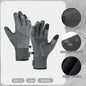 3M Black Waterproof Winter Gloves - Warm Cycling, Outdoor Sports