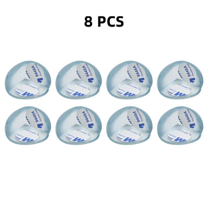 Baby Safety Silicone Table Corner Protectors - Transparent Furniture Edge Protection Covers