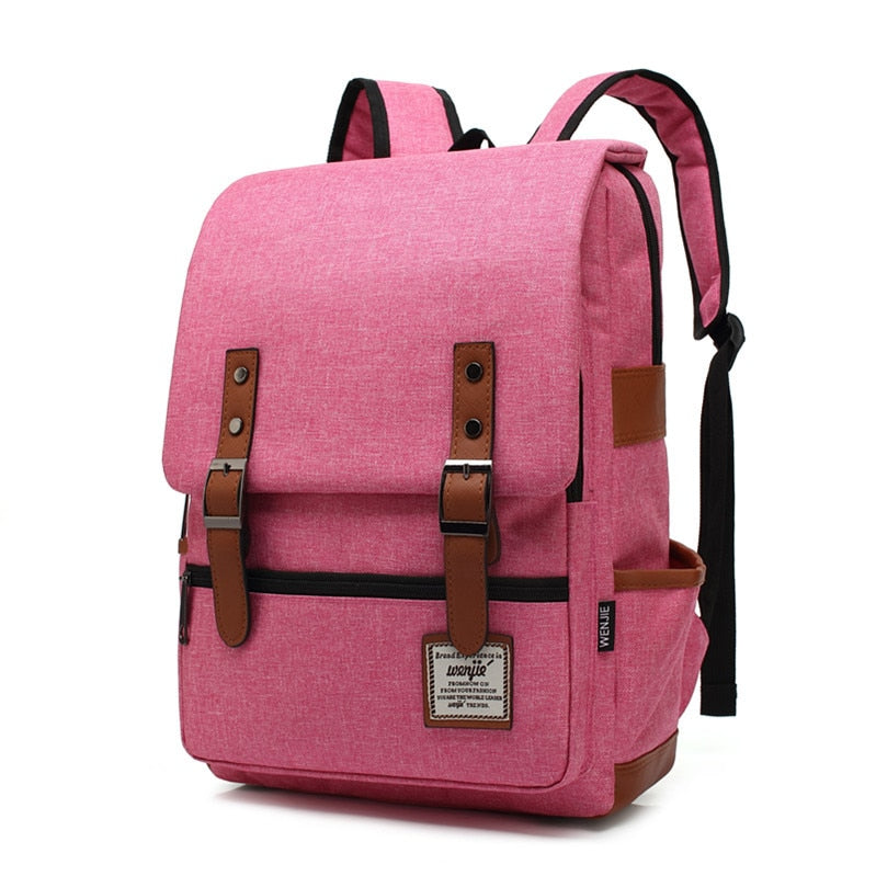 Vintage 16 inch Laptop Backpack for Unisex