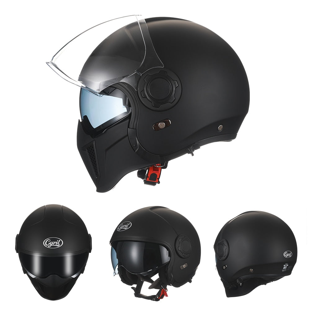 Modular Motorcycle  Full Face Helmet  DOT ECE Approved