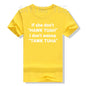 If She Don't Hawk Tuah I Don't Wanna Tawk Tuha T-Shirt Humor Funny Letters Printed Sarcastic Saying Tee Novelty Gift Cool Outfit - Hiccupzz