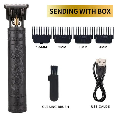 Professional Hair Cutting Machine Wireless Electric Hair Clipper Beard Shaver Men Hair Trimmer Barber For Men Haircut Style - Hiccupzz