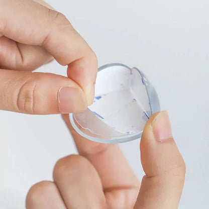 Baby Safety Silicone Table Corner Protectors - Transparent Furniture Edge Protection Covers