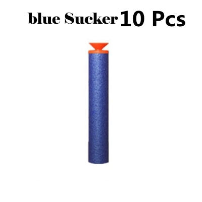 Soft Hollow Round Head Sucker Refill Darts Bullets for Nerf EVA Military Guns for Children