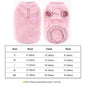 Soft Coral Fleece Pet Clothes Warm Dog Vest Coat Cute Puppy Sweater Cat Apparel For Chihuahua Yorkie Terrier Shih Tzu Pet Outfit - Hiccupzz