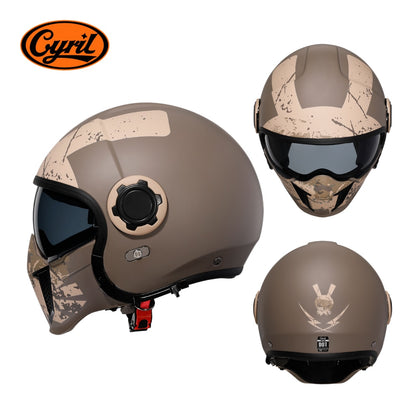 Modular Motorcycle  Full Face Helmet  DOT ECE Approved - Hiccupzz
