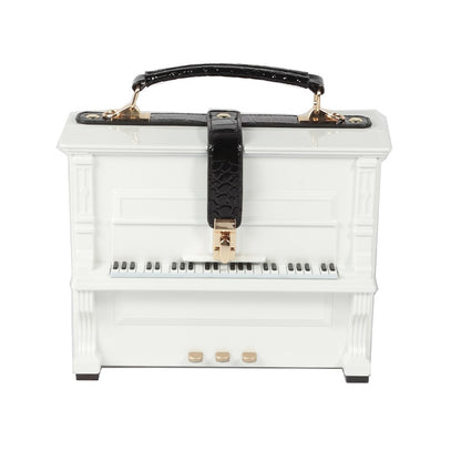Piano Acrylic Box Shaped Women Purses and Handbags Designer Shoulder Bags - Hiccupzz