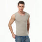 Men's Pure Cotton Sports Tank Top - Summer Sleeveless Fitness Shirt - Hiccupzz