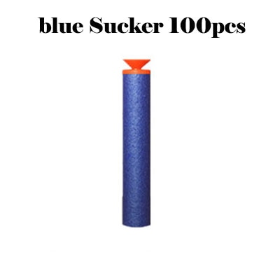 Soft Hollow Round Head Sucker Refill Darts Bullets for Nerf EVA Military Guns for Children