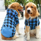 Dog Winter Coat  Pet Jacket Plaid Reversible  Vest Cold Weather Dog Clothes Pet Apparel for Small Medium Large Dogs - Hiccupzz