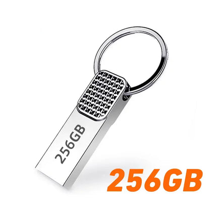 Metal USB 3.0 Flash Drive,High Speed Type-C Pen Drive, 2TB/1TB/512GB/128GB Mini Key Design for Phone & PC