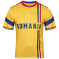 Euro Romania high quality 100% polyester short-sleeved soccer shirt - Hiccupzz