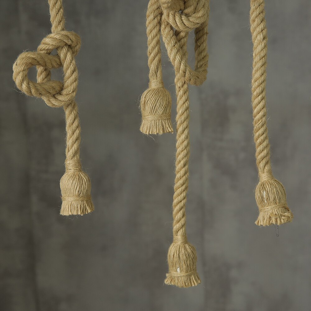 Rope Pendant Lights for Home Decor