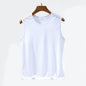 Men's Ice Silk Mesh Tank - Transparent Gym Stringer Bodybuilding Vest - Hiccupzz