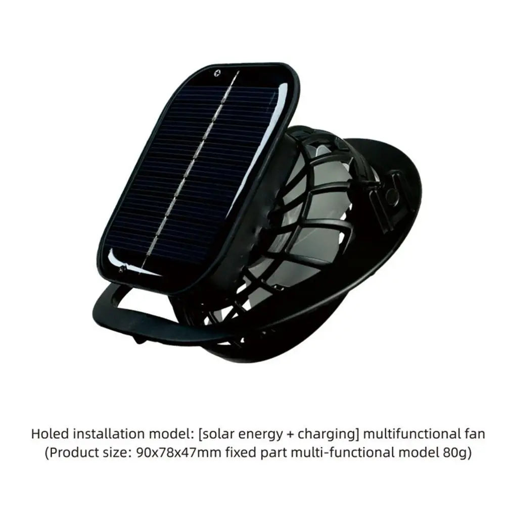 Sunshade Fan Hat Solar Charging