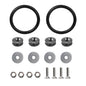 Aluminum Universal Quick Release Fasteners Bumper Fender Washers For Honda Civic Kia Mitsubishi Detachable Screws - Hiccupzz