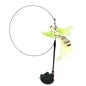 Simulation Bird Interactive Funny Cat Stick Toy Furry Feather Bird With Bell Sucker Cat Stick Toy Kitten Playing Toy - Hiccupzz