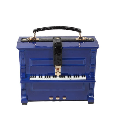 Piano Acrylic Box Shaped Women Purses and Handbags Designer Shoulder Bags - Hiccupzz