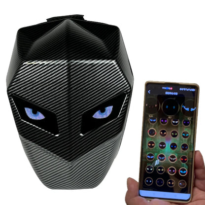 Motorcycle Backpack with LED EYE - DIY Riding Bag with APP Control, Hard Shell, Rainproof, Fits 14-Inch Notebook - Hiccupzz