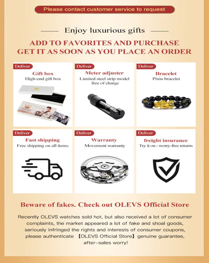 Men's Classic Multifunctional Watch - Flywheel Chronograph, Moon Phase, 24-Hour Waterproof Quartz Wristwatch